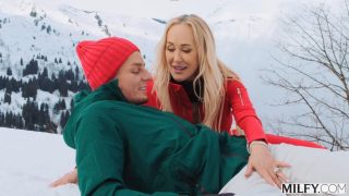 Milfy – Brandi Love Ski Instructor Brandi Teaches Young Stud New Tricks