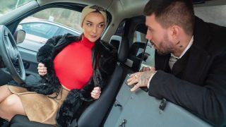 FemaleFakeTaxi – Lady Gang Fast hard fuck to calm his nerves