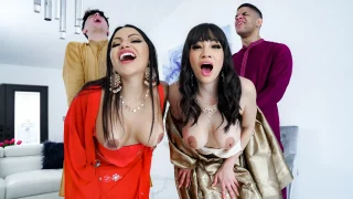 Sasha Pearl & Brandy Salazar – You Stole My Dildo Now Watch Your Stepson Fuck Me