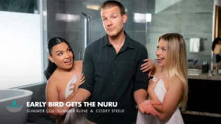 NuruMassage – Early Bird Gets The Nuru – Summer Kline, Summer Col