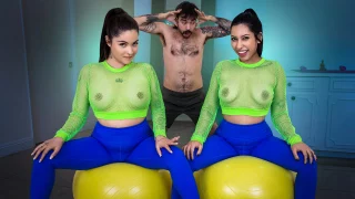 StepSiblings – Wanna See How Flexible We Are: Hot Yoga Gets Hotter – Raven Reverie, Tara Bell